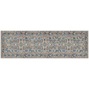 Gelpro nevermove Esther 2x6 ft woven polyester machine washable runner rug